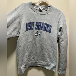 Port and Company NSU Sharks Pullover Sweatshirt